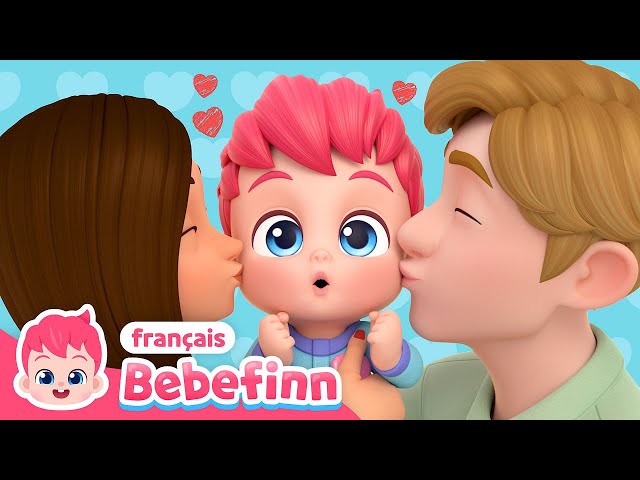 Skidamarink (Je T'aime) | Saint Valentin | Chanter avec Bebefinn français👶Chansons pour Enfants