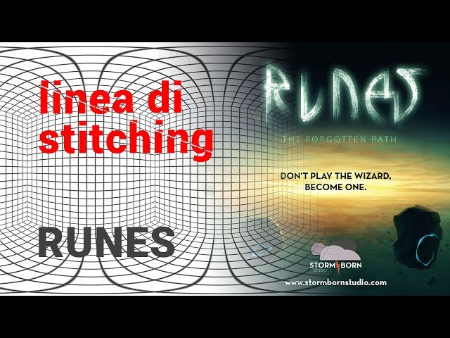 Linea di stitching 015 - Runes