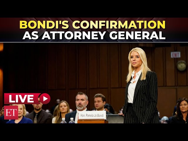 LIVE | US Senate Judiciary Committee votes on Pam Bondi's confirmation as Attorney General