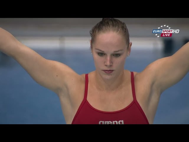 Berlin2014 Celine van Duijn 1m springboard