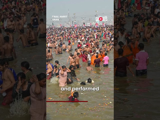 CM Yogi has been monitoring Maha Kumbh’s final Amrit Snan since 3:30 AM