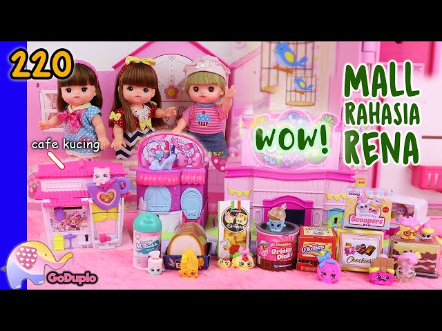 Mainan Boneka Eps 220 Rena punya Mall Rahasia - GoDuplo TV