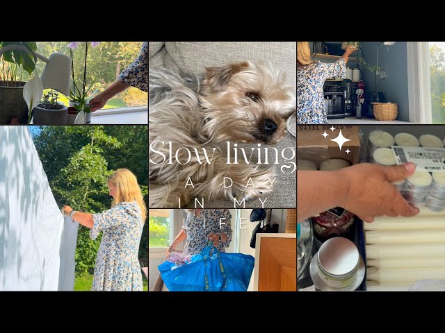 Slow living / Back to school daily routines / IKEA haul