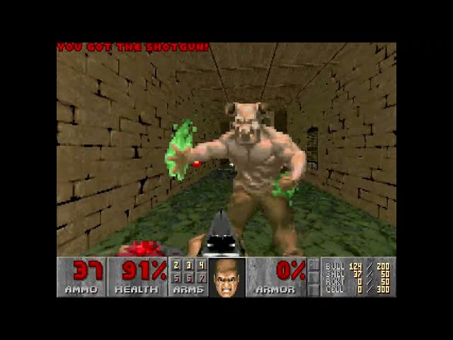 Final Doom : TNT Evilution Map 27 - Mount Pain (UV 100%)