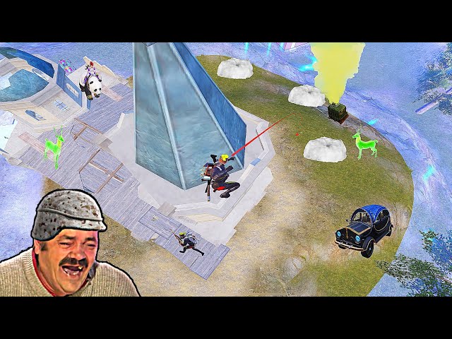 LUCKIEST CIRCLE EVER 😱😂 PUBG MOBILE FUNNY MOMENTS 🤣