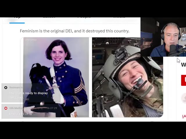 Black Hawk Pilot Rebecca Lobach & The U.S. Military's Lesbian Mafia (2-3-25)