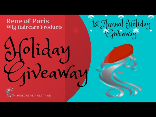 Holiday Give Away | Rene of Paris Wig Care| and DesignLine Hair Care