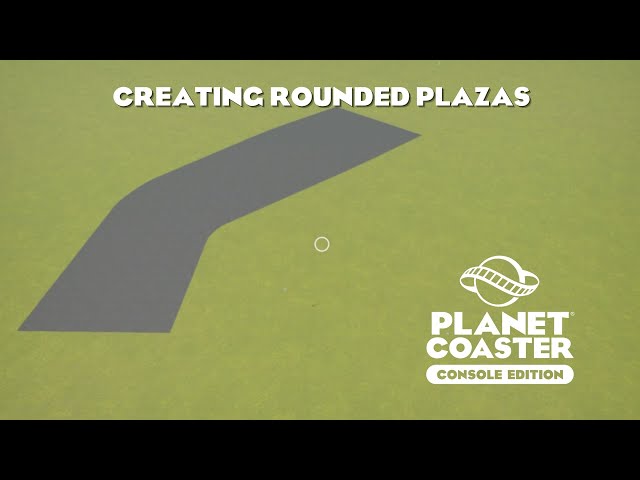 Creating Rounded Plazas/Planet Coaster Console Edition Tutorial