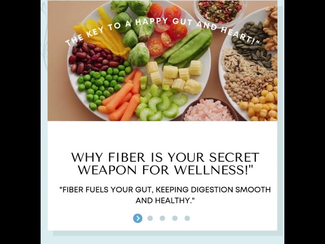 "Why Fiber is Your Secret Weapon for Wellness: The Key to Better Digestion & Overall Health"