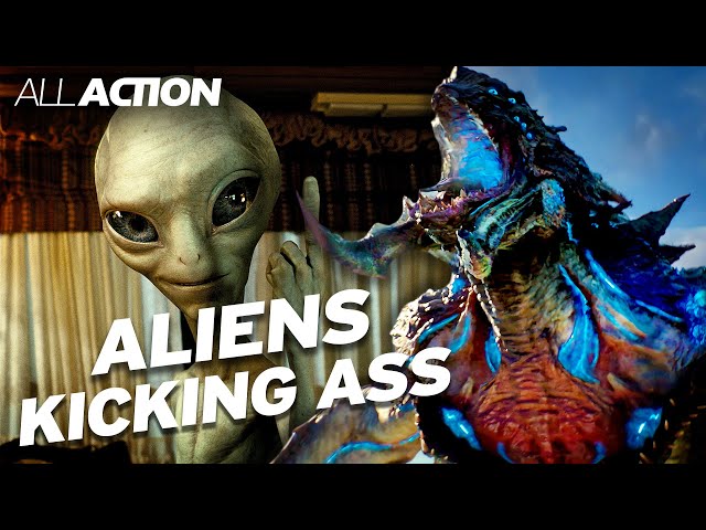 Aliens Kicking Ass: Action-Packed Alien Movies Throughout Cinema History! | All Action