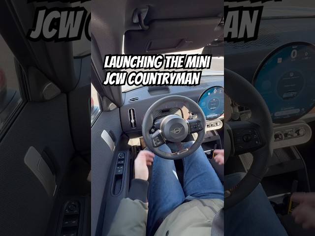 Here’s how you launch control the #minijcwcountryman