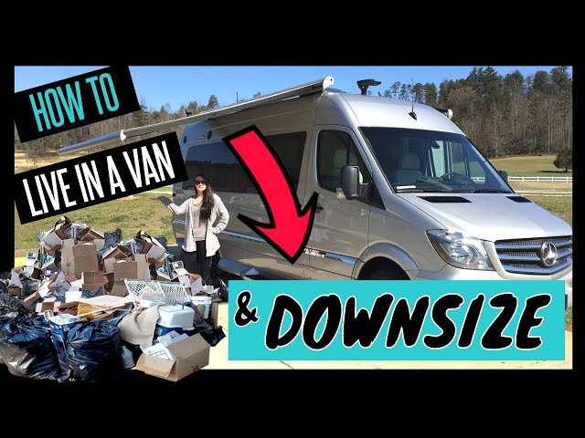 Full Time RV LIVING - HOW TO DOWNSIZE TO LIVE IN AN RV