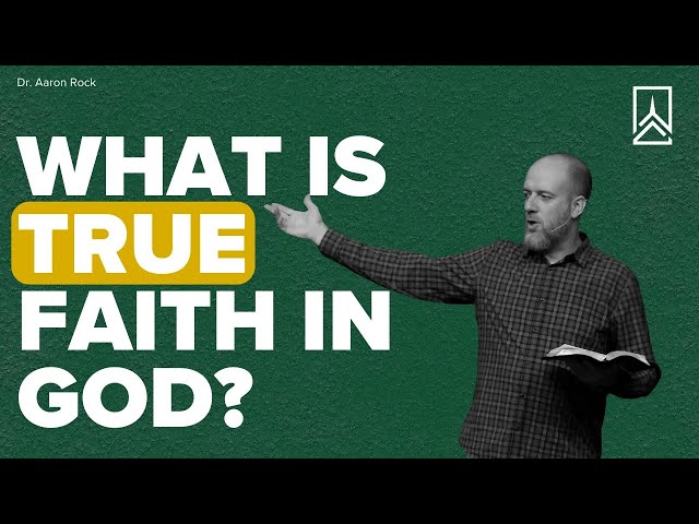 Faith in an Inheritance | Dr. Aaron Rock