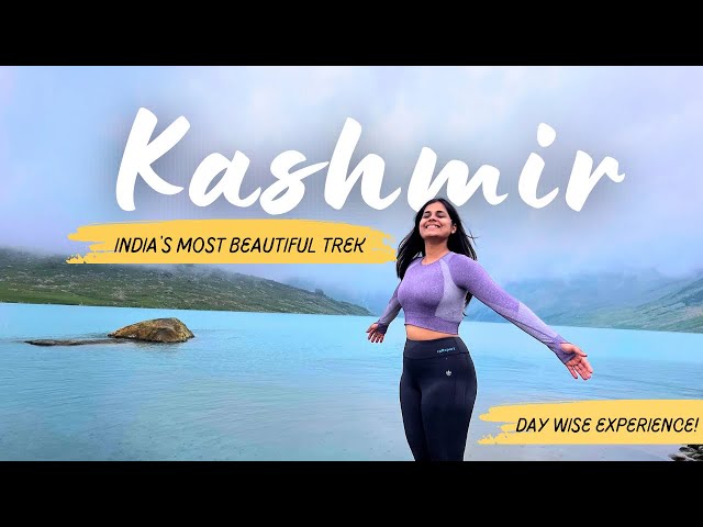 My First Trek | The Most Beautiful Trek In India 2024 | Kashmir Great Lakes