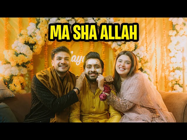 Mery Bhai Ki Shadi Start || Ubtan Night