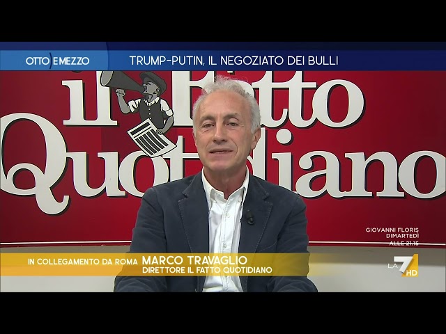 Ucraina, la stoccata di Travaglio: "UE preferisce la guerra. Se Trump riuscirà a fare la pace ...