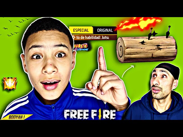 USAMOS EL TRONCO DE NARUTO EN FREEFIRE Y MIRA COMO NOS FUE‼️ - AustinDami ✅