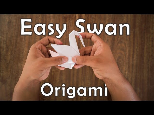 Origami Swan Tutorial: Simple Steps | A4 Paper