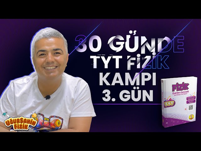 30 Günde TYT Fizik Kampı | 2025 | 3. Gün : Basınç