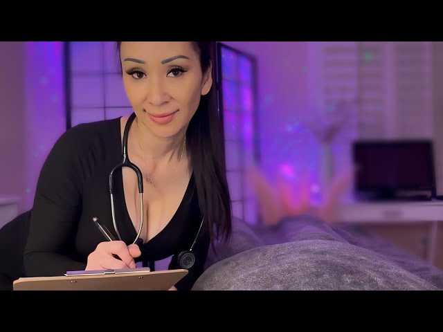 ASMR | POV Full Body Cranial Nerve Exam In Bed (Soft Spoken)