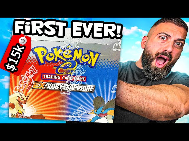 I Opened The FIRST EX Pokemon Box Ever Made! ($15,000)