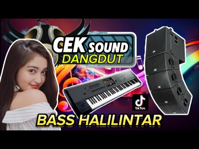 CEKSOUND DANGDUT 2025‼️BASS HALILINTAR MENGGELEGAR