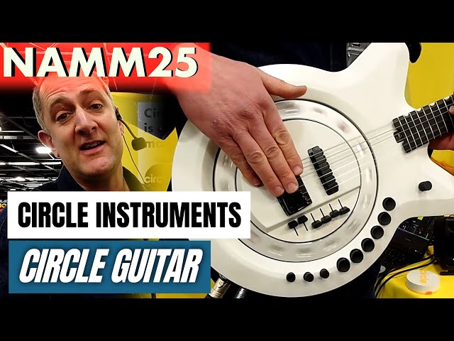 NAMM 2025: Circle Guitar's New Rhythmic Possibilities