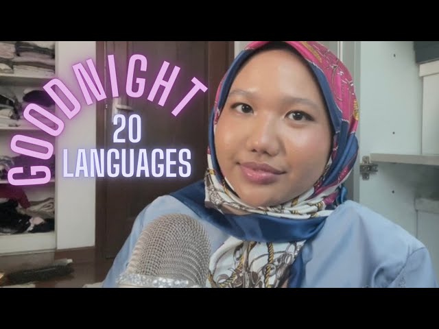 ASMR| IN 20+ DIFFERENT LANGUAGES