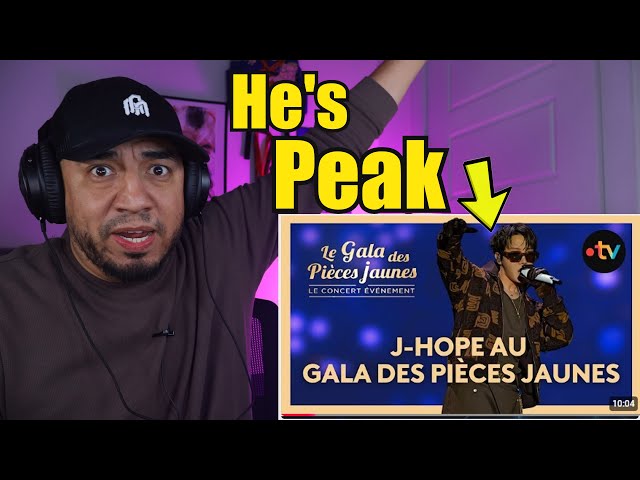 Dad reacts to BTS j-hope - Mic Drop, More, On the street… live au Gala des Pièces Jaunes 2025