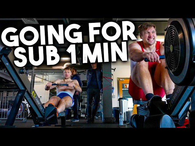 Max Watts, 250m and 1k MAX | Rowing Machine Power Test ft. Big Phil