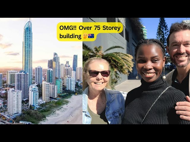 The tallest building in Australia!!!- A lunch date with my wife and Mum ☺️#Skypoint building