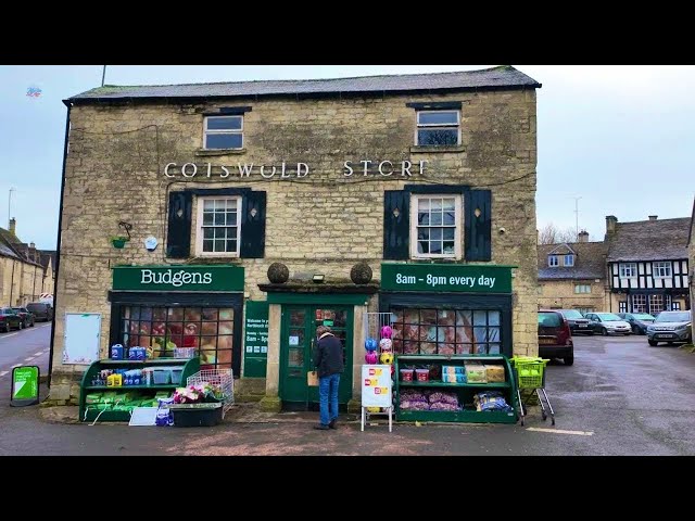 A Historic COTSWOLD Market Town in Winter | Northleach Walk, ENGLAND