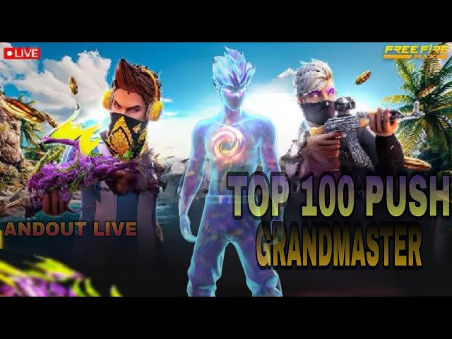 NEW CS RANK SEASON GRANDMASTER TOP 1 PUCH ⚔️ #fflive #shorts  #nonstopgaming #shortlive  #shortfeed