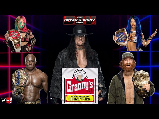 Bryan's Granny got a Cameo from Undertaker & reviews Lashley/Zayn & Banks/Asuka: Bryan & Vinny Show