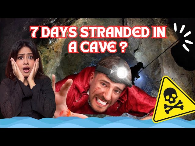 Mr.Beast || 7 Days Stranded in a Cave || Reaction Video @MrBeast   #orryflick