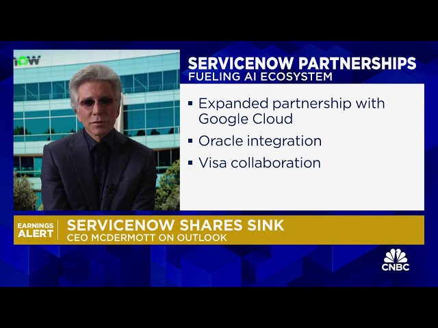 ServiceNow CEO on earnings: AI business grew 150% quarterly