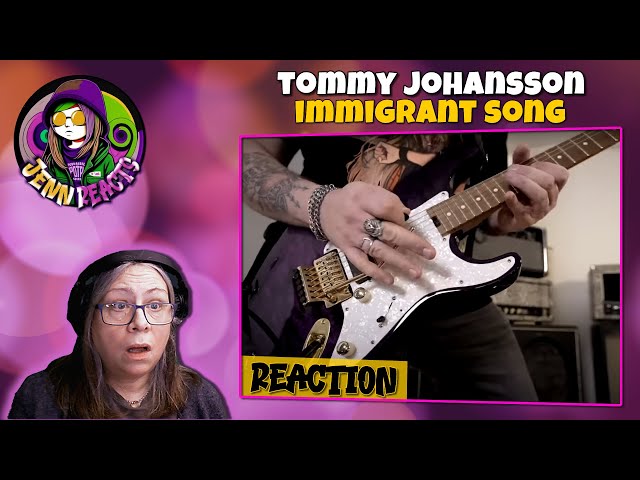 Tommy Johansson -  Immigrant Song  (plus bonus song!) - Reaction