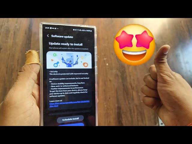 Samsung Galaxy s24 Ultra New Software Update available 😍😍