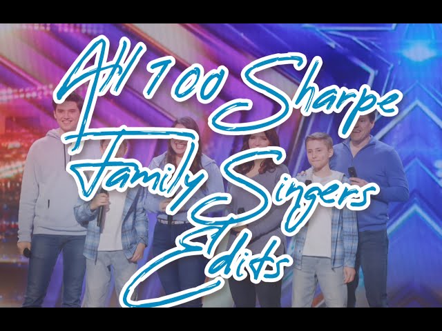 All 100 Sharpe Family Singers Edits