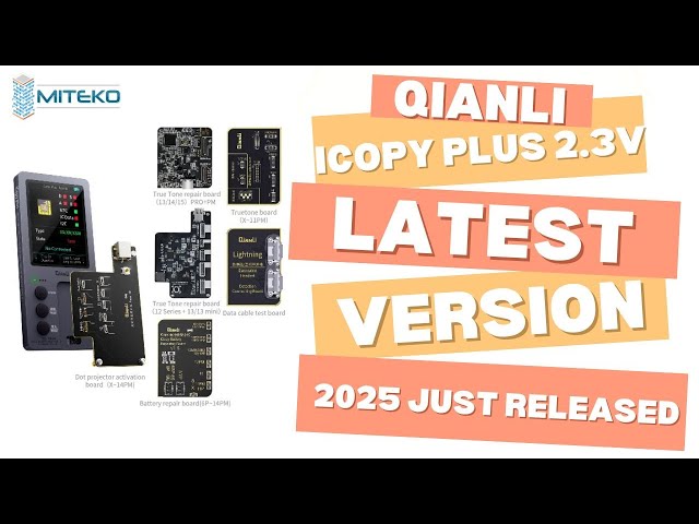 Qianli iCopy Plus 2.3 Version Support Latelst Models 2025