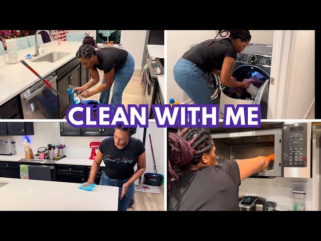 Relaxing Nighttime Clean With Me: Realistic Cleaning Motivation & Cozy Reset