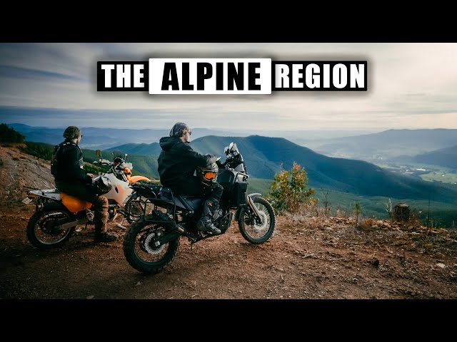 Moto Camping in the Alpine Region | Moto Vlog