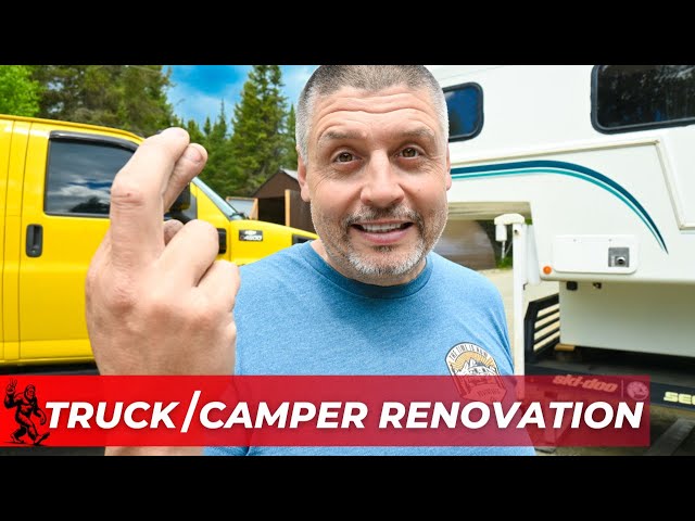 Will It Fit?  Loading Our Truck Camper For The First Time!