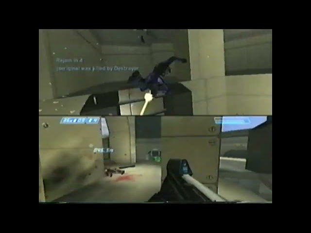 HALO 1 - MATCH 01 - XBOX - AUG. 18, 2002, CAPTURE THE FLAG - MAP WIZARD