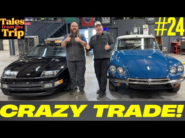 The Car Wizard proposes a CRAZY trade! 1969 Citroen ID19 for 1991 Nissan 300ZX! Who’s the Craziest?