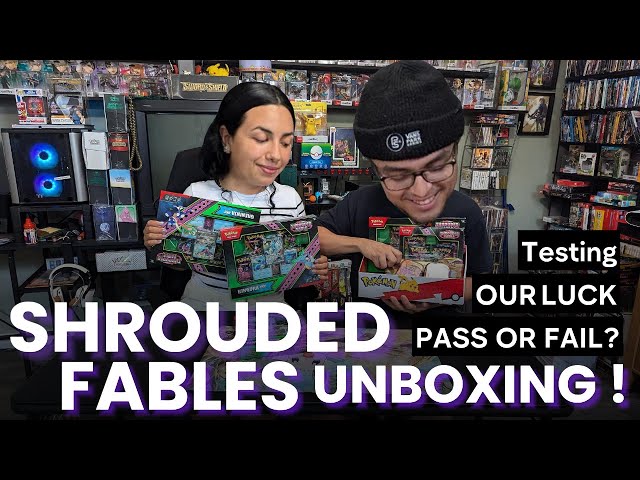 Picked up some *NEW* SHROUDED FABLES!!! UNBOXING Time!!! TESTING our LUCK!!!