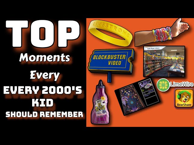 Top Moments Almost Every 2000s Kid Should Remember