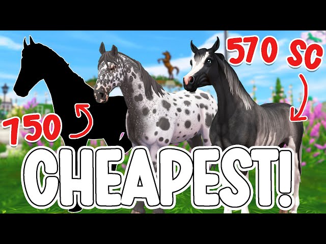 TOP 5 CHEAPEST HORSES (GEN 3) IN STAR STABLE 2024!!