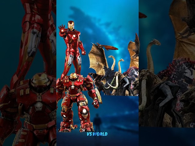 Iron man 💪 vs Monstervers and all Titans