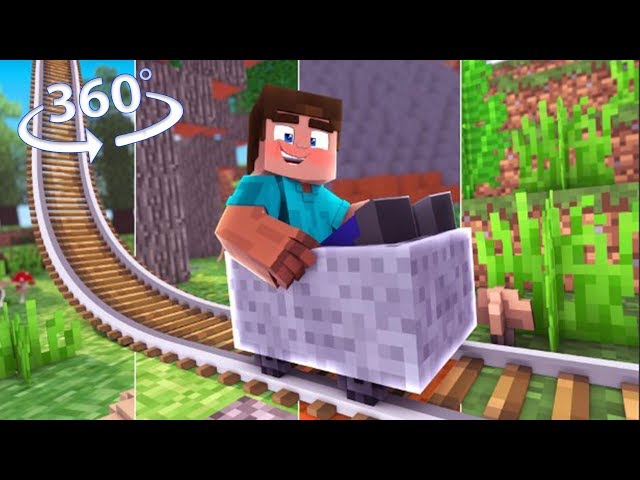 Travel The MULTIVERSE! - Minecraft 360° Video Roller Coaster